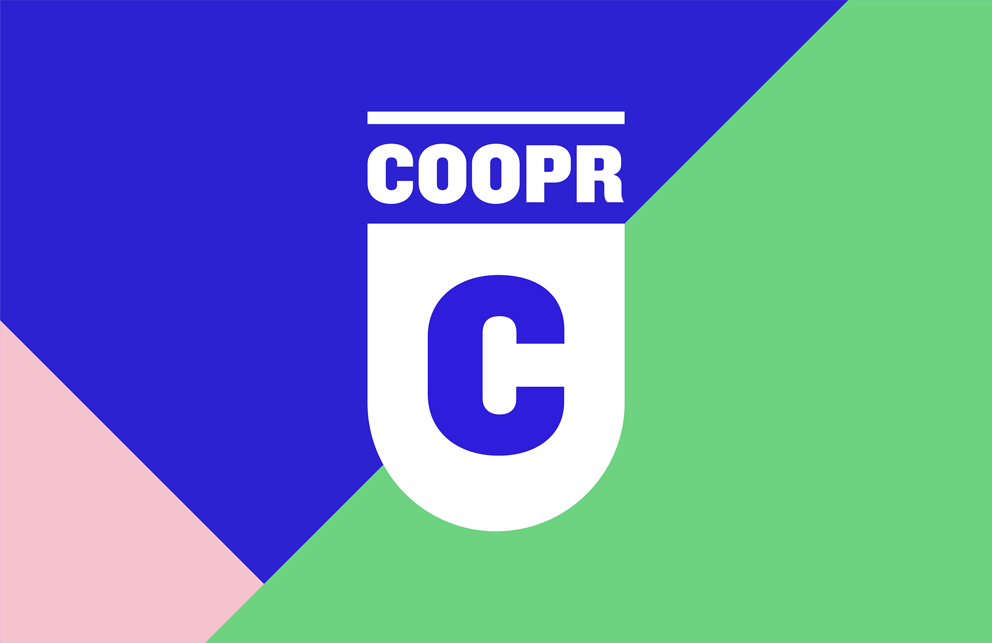 Coopr logo identiteit
